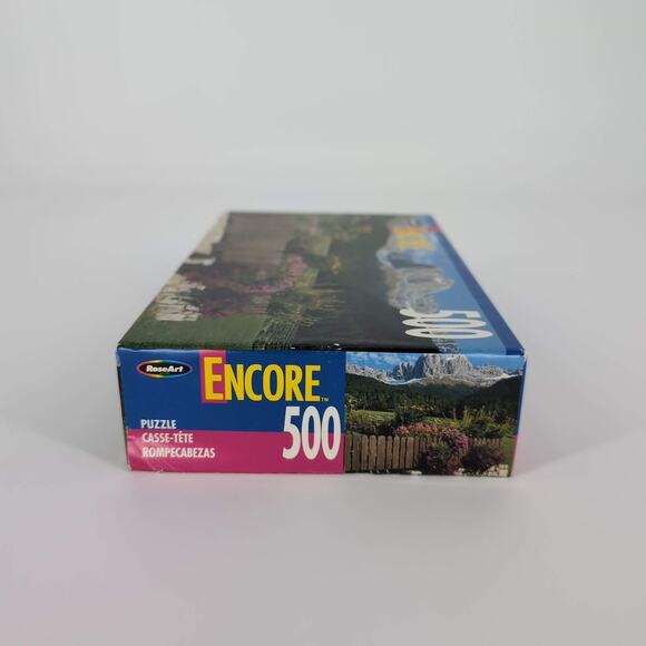 RoseArt Encore "Fenced Garden" 500 Fully Interlocking Piece Jigsaw Puzzle - GUC - Picture 5 of 10